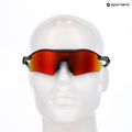 Oakley Radar Plate matiniai anglies/prizmės rubino akiniai nuo saulės 9