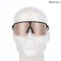 Saulės akiniai UVEX Ramp black matt/mirror silver 7