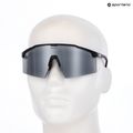 Saulės akiniai UVEX Flowline black matt/mirror silver 7
