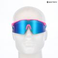 Saulės akiniai UVEX Flowline pink matt/mirror blue 7