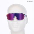 Akiniai nuo saulės Red Bull SPECT Dundee matt blue-pink pattern/smoke pink-yellow mirror 7