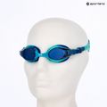 Vaikiški plaukimo akiniai TYR Swimple Tie Dye Mirrored blue/mint 3
