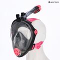 Viso veido kaukė nardymui AQUA-SPEED Spectra 2.0 juoda/rožinė 7
