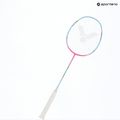 Badmintono raketė VICTOR DriveX 6SP QM fluorescent rose-red/light blue 5