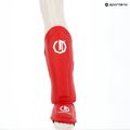 Blauzdų ir pėdų apsaugos Octagon Legion Kevlar red 12