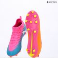 Vaikiški futbolo batai PUMA Ultra 6 Match FG/AG Jr poison pink/puma white/sun stream/bright aqua/puma black 17