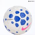 Futbolo kamuolys Nike Academy white/racer blue/pink blast dydis 5 5