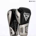 Bokso pirštinės RDX K1 Mark Pro Fight Boxing silver 13