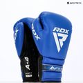 Bokso pirštinės RDX Apex Lace Up Training Sparring Boxing blue 13