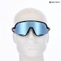 Akiniai nuo saulės 100 % Slendale matte black/hiper blue multilayer mirror 5
