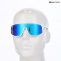 Akiniai nuo saulės Red Bull SPECT Dash white/smoke with blue mirror 6