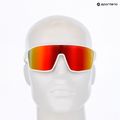 Akiniai nuo saulės Red Bull SPECT Daft white/brown with orange mirror 4