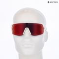 Akiniai nuo saulės Red Bull SPECT Dakota white/brown with red purple mirror 6