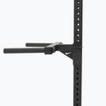 Porankiai prie treniruoklio komplekso Nike Strength Dip Station black 2