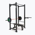 Porankiai prie treniruoklio komplekso Nike Strength Dip Station black 3