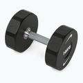 Chromuota hantelė Nike Strength Pro Urethane Dumbbell 16 kg black/white