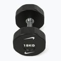 Chromuota hantelė Nike Strength Pro Urethane Dumbbell 18 kg black/white 2