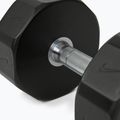 Chromuota hantelė Nike Strength Pro Urethane Dumbbell 22 kg black/white 4