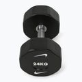 Chromuota hantelė Nike Strength Pro Urethane Dumbbell 24 kg black/white 2