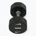 Chromuota hantelė Nike Strength Pro Urethane Dumbbell 26 kg black/white 2