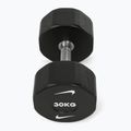 Chromuota hantelė Nike Strength Pro Urethane Dumbbell 30 kg black/white 2