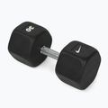 Gumuota hantelė Nike Strength Hex Dumbbell 30 kg black/white