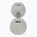 Gumuota hantelė Nike Strength Grind Hex Dumbbell 12,5 kg wolf grey 2