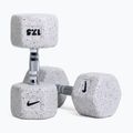 Gumuota hantelė Nike Strength Grind Hex Dumbbell 17,5 kg wolf grey 5