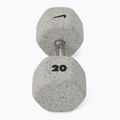 Gumuota hantelė Nike Strength Grind Hex Dumbbell 20 kg wolf grey 2