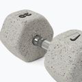 Gumuota hantelė Nike Strength Grind Hex Dumbbell 20 kg wolf grey 4