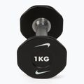 Hanteliai Nike Strength Pro Urethane Dumbbell 2 x 1 kg black/white 2