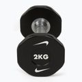 Hanteliai Nike Strength Pro Urethane Dumbbell 2 x 2 kg black/white 2