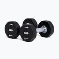 Hanteliai Nike Strength Pro Urethane Dumbbell 2 x 6 kg black/white