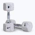 Hanteliai Nike Strength Grind Hex Dumbbell 2 x 5 kg wolf grey