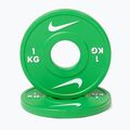 Apkrova Nike Strength Change Plates 2 x 1 kg green/white
