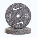Bumperinės svorio plokštės Nike Strength Grind Bumper Plates 15 kg anthracite