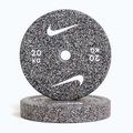 Bumperinės svorio plokštės Nike Strength Grind Bumper Plates 20 kg anthracite
