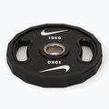 Bumperinės svorio plokštės Nike Strength Pro Urethane Plates 10 kg black/white