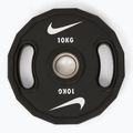 Bumperinės svorio plokštės Nike Strength Pro Urethane Plates 10 kg black/white 2