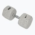 Guminis hantelis Nike Strength Grind Dumbbell 27,5 kg wolf grey