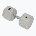 Guminis hantelis Nike Strength Grind Dumbbell 30 kg wolf grey