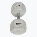 Guminis hantelis Nike Strength Grind Dumbbell 32,5 kg wolf grey 2