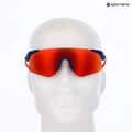 Akiniai nuo saulės Red Bull SPECT Mark blue/brown with red orange mirror 7