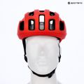 Dviračio šalmas POC Ventral Air MIPS prismane red matt 6