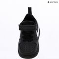 Vaikiški batai Nike Court Borough Low Recraft black/black/white 9