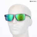 Vyriški akiniai nuo saulės Under Armour Kickoff/G S3 grey green/green multilayer 10