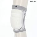 Kelio apsaugos tinklinio žaidimui ASICS Performance Knee Pad white 7
