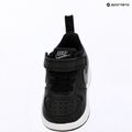 Vaikiški batai Nike Court Borough Low black/smoke grey/white/illusion green 7