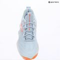 Moteriški tinklinio bateliai Mizuno Wave Momentum Elite blue finch/white/lava orange 9