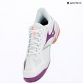 Moteriški teniso bateliai Mizuno Wave Exceed Court AC white/dahlia/lava orange 9